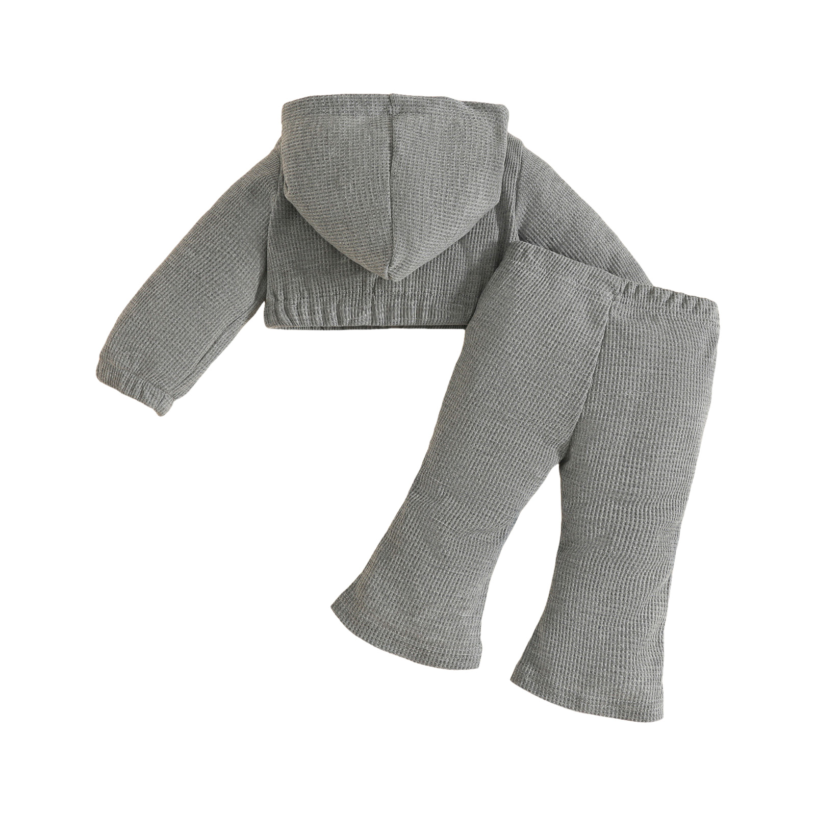 Zshosam Toddler Girls Clothes Sets Little Girls Pullover Hoodie and Leggings Outfit Set Infant to Big Kid Size 18 24 Months,(Dark Gray 18-24 Months)