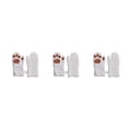 thumbnail image 1 of Guantes para hornear Bearachild 2 uds manoplas antideslizantes cocina Gris, 1 of 6