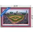 thumbnail image 3 of MLB Chicago Cubs - Wrigley Field 22 Wall Poster, 22.375" x 34" Framed, 3 of 6
