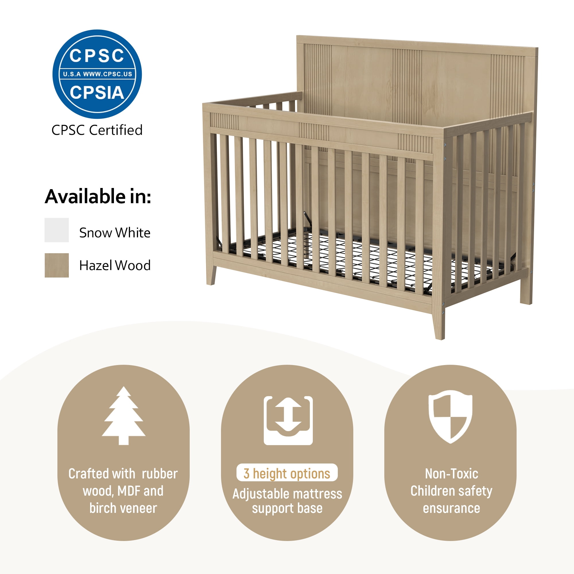 Cpsc certified cribs hotsell