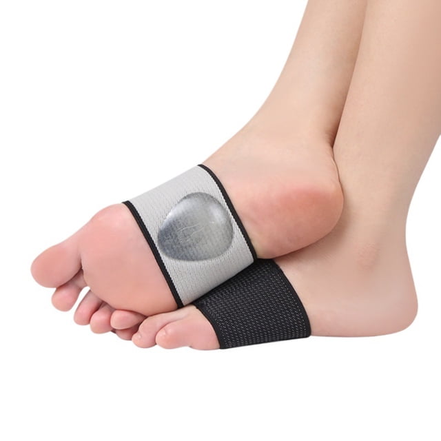Jinswick 2 Dual Arch Support, Compression Arch Support Sleeve, Plantar Fasciitis ReliefGel Pads Inside, Flatfoot Support, Foot Pain Relief, Collapsed Arch, Foot Pain for Men and Women