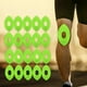 thumbnail image 1 of 20 cintas deportivas de soporte muscular, parches autoadhesivos precortados para proteger la kinesiología, ideal para deportes, gimnasio, pecho, verde, 1 of 8