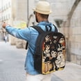 thumbnail image 5 of Bendy And The Ink Machine Backpack, Large Capacity 17 Inch Laptop Backpack, Durable Casual Daypack, Water Resistant, 17.3x12.2x5.5 Inch, 5 of 8