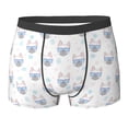 thumbnail image 6 of Men's Boxer Briefs, Cute Cool French Bulldog Soft Comfy Mens Underwear Boxer Briefs Breathable With Widen Waist, 6 of 7
