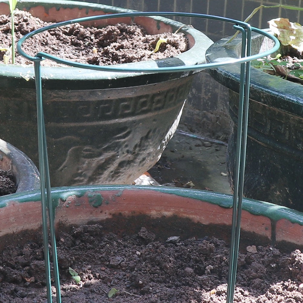 LABSERRON Plant Support Frame Green Garden Trellis for Clematis and Rattan Plants