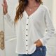 thumbnail image 4 of Moda mujer Casual manga larga sólido largo cárdigan Tops blusa abrigo Fridja  po3999, 4 of 6