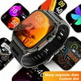 thumbnail image 5 of LIGE Men Smart Watch (Answer/Dial) for Android iOS Bluetooth Calls Fitness Tracker IP68 Waterproof Stainless Steel Straps Black, 5 of 6