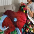 thumbnail image 3 of Navidad Bienvenidos a Whoville anti-pilling, suave, ligera, esponjosa y acogedora de lujo para hogar y cocina – Perfecta para niños y adultos,100X80cm, 3 of 6