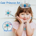 thumbnail image 2 of Princess Dress Up Clothes Cape Skirt Toys,Easter Birthday Gift for 3-12Y, 2 of 4