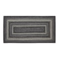 thumbnail image 4 of VHC Brands Sawyer Mill Black White Jute Rug Rect w/Pad 36x72, 4 of 7