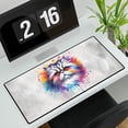 thumbnail image 3 of Watercolor Drip Persian Pop Art Colorful Portrait Artwork Desk Mat Full Keyboard Mouse Pad Cat Lover Kitten Owner Gifts Large Mousepad - 01009, 3 of 5