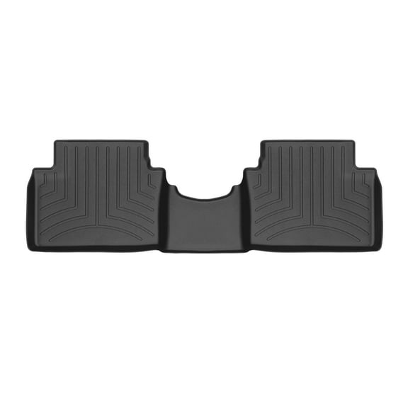 WeatherTech Custom Fit FloorLiners compatible with Hyundai Veloster N, Veloster - 2nd Row, Black