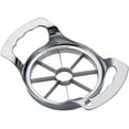 thumbnail image 1 of Cortador de manzanas, divisor de manzanas, cortador de manzanas de acero inoxidable, cortador de manzanas, 8 cuchillas, plata, 17 x 9 cm Xemadio LN-1067, 1 of 8