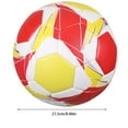 thumbnail image 4 of QualitChoice Durable Soccer Balls For Wide In Training And Matches Teamwork PVC Football Goal Ball Soccer Fun Portable Competitive red No.5 1Set, 4 of 6