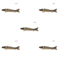 thumbnail image 3 of Naiovety Cebo de pesca Wobblers cebo señuelo manivela cebo pesca multiseccional hundimiento Swimbait con garra Barb gancho herramientas de Type5 NO5, 3 of 6