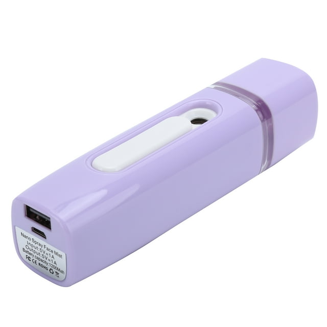 Rociador Hidratante Facial, USB Portátil de Mano Nano Mist Rociador Hidratante Rociador de Niebla de Agua Facial Humidífico Facial Para Hidratación Profunda Cuidado de