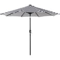 thumbnail image 4 of Westlake 9 Ft Solar LED Patio Umbrella with Bronze Round Base Included, 4 of 5