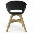 thumbnail image 2 of Simpli Home Kona Contemporary 5 Piece Outdoor Dining Set in Black, 2 of 11