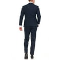thumbnail image 5 of Adam Baker Men's Single Breasted Ultra Slim Fit 2-Piece Jacket, Trousers Suit Set, 5 of 5