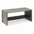 thumbnail image 1 of Alpine 42" Rustic Two-Tone Solid Wood Entry Bench - Grey, 1 of 5