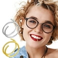 thumbnail image 2 of Miyuadkai Nose Jewelry Piercing Stainless Steel Clip On Septum Clicker Nose Hoop Ring Piercings Jewelry For Women Men Jewelry B One Size, 2 of 9