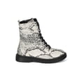 thumbnail image 2 of New Women Leatherette Chained Lace Up Combat Boot - 18027 By Cape Robbin Line, 2 of 6