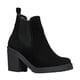 thumbnail image 2 of Botín Mujer Elástico Pedrería tacón ancho Tipo Gamuza Casual negro 26 Incógnita 052DQ9, 2 of 6