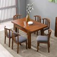 thumbnail image 2 of LAICAIW Seat Covers for Dining Room Chair Seat Slipcovers Kitchen Chair Covers (Dark Gray, 4 Pcs), 2 of 7
