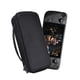 thumbnail image 5 of Bolsa de almacenamiento para el host, funda rígida para estuche de viaje portátil, funda protectora con diseño de cremallera suave bidireccional para consola Steam Deck, color negro, 5 of 5