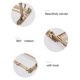 thumbnail image 3 of Toallero con barra y 7 ganchos, toallero plegable con exquisito tallado for lavabo de baño, 3 of 6