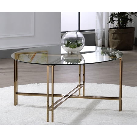 Veises Coffee Table, Champagne 82995