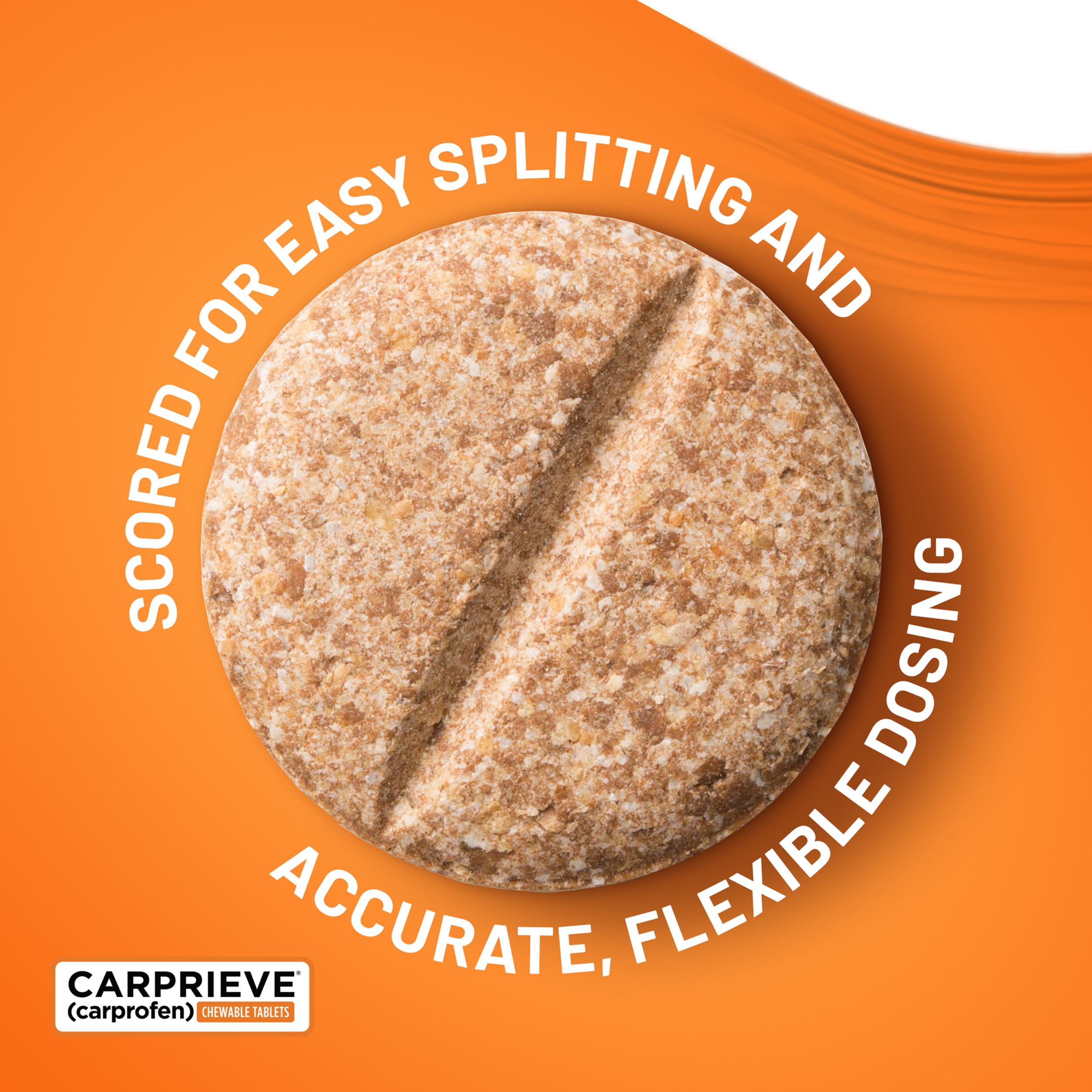 Carprieve® (Carprofen) Chewable Tablets for Dogs, 100 mg