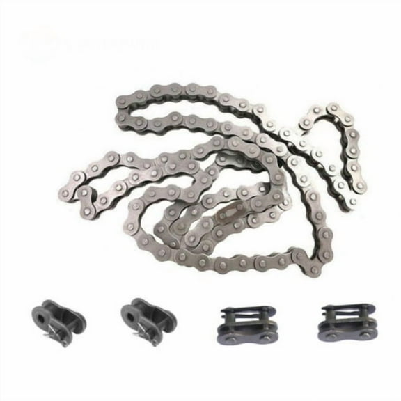 DONSP1986 #415 Bike Chain (1pc), #415 Master Link (2pc), Half Link (2pcs)-Gas Motorized Bicycle