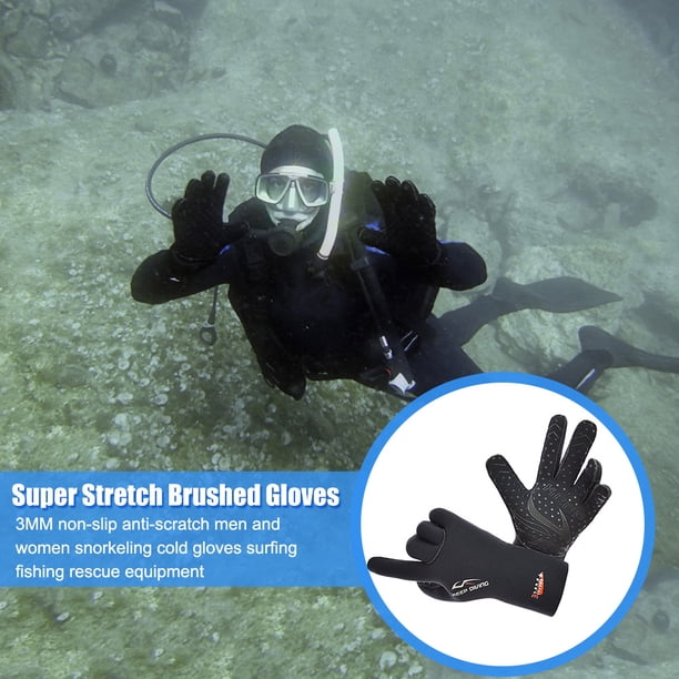 Guantes Guantes de buceo de neopreno Guantes de surf elásticos Equipo cómodo para deportes acuáticos Ndcxsfigh Para Estrenar