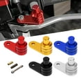 thumbnail image 4 of stanreset Aluminum Alloy Motorcycle Brake Lock Switch Replacement Parking Button Fixing Lever Motorcycles Modification Accessories Silver, 4 of 6
