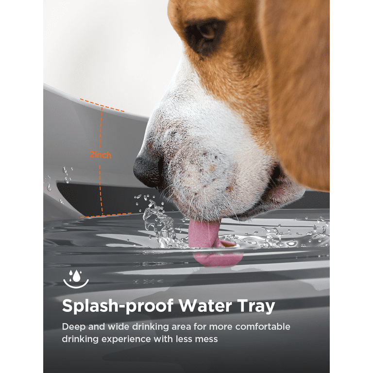 FeelNeedy 7L Automatic Pet Water Fountain, Gray photo 4