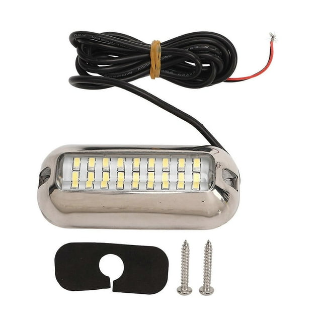 LED Marine Underwater Light IP68 Waterproof Universally Fit for Ships Yachts Cars Motorcycles