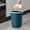 Green, variant on TaTaai 1Pcs Striped Trash Can Plastic Wastebasket Round Garbage Container Bin for Bathroom, Kitchen, Bedroom, Home Office, College Dorm