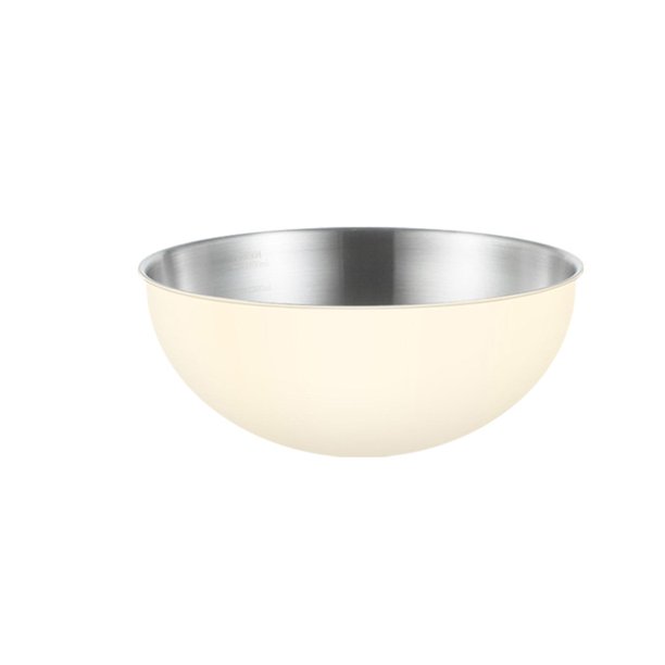 para servir, para sopa, recipiente para alimentos, cuenco para mezclar duradero irrompible, para ensaladas, para cocina, mesa 22cm Blanco Sunnimix Ensaladeras