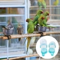 thumbnail image 2 of Raindrops 4 Pcs Creative Birds Drinking Tool Parrot Drinking Bowl Birds Feeding Tool, 2 of 8