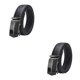 thumbnail image 1 of Cinturón Minnieouse para hombre con cabeza de hebilla de aleación duradera Negro 125cm, 1 of 6