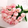thumbnail image 3 of Home decoration artificial flower tulips 2 branches for sale white, 3 of 8