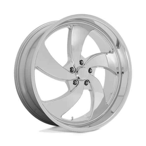 US Mag 1PC Cast Aluminum Wheel U132 22x10 6x5.5 CHROME 25mm, U132220077 25L