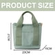 thumbnail image 2 of Bolso de mano para mujer, pequeño, de moda, mini, de lona, cruzado, para hombro, color verde, 2 of 5