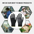 thumbnail image 2 of YZEGDCH 3 Pairs of Horticultural Gloves for Men Women,Nylon Palm Coating,Dip Coating,Anti-skid,Garden Electronic Working Gloves,Gift for Men Women, 2 of 6