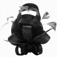 thumbnail image 4 of HCNTES Fascinators Headband with Feather, Women's Tea Party Hat for Kentucky Derby, Cocktail, Wedding, Fancy Dress Party Black, 4 of 5