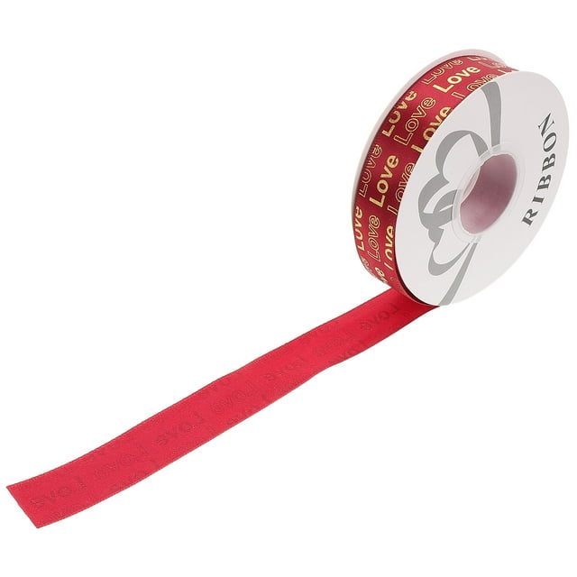 Greenadscape De Poliéster Rojo Oscuro Con En Foil Dorado Para Envoltura Y Manualidades