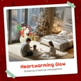 thumbnail image 4 of Outsunny 4FT Lighted Snowman, Christmas Decoration for Outdoor Holiday, 4 of 10