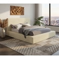 thumbnail image 2 of Meridian Furniture Dexter Cream Corduroy Full Bed, 2 of 8