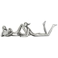 thumbnail image 1 of Adam & Friends Man & Woman Leisure Readers Sculpture | 2-Pack, 1 of 4